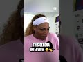 This clip never gets old 💀 #serenawilliams #funny #interview