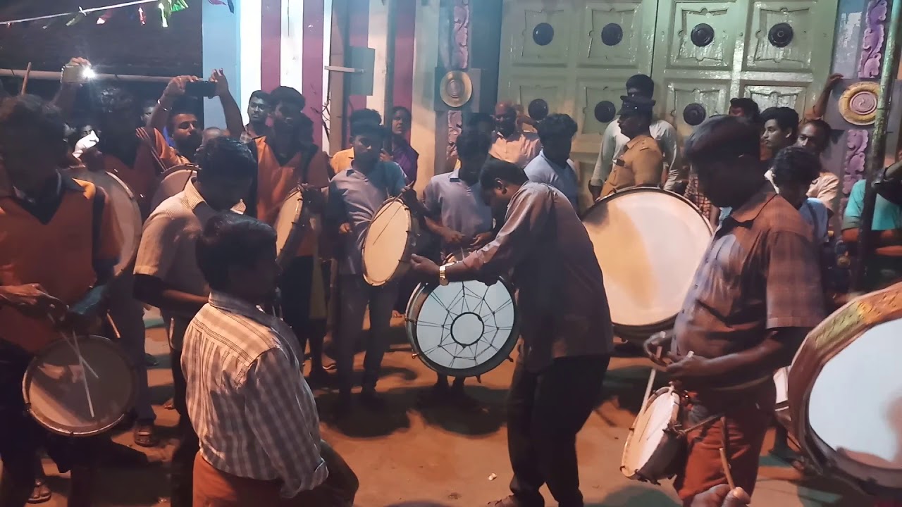 Anakaputhur Amman koil festivals drums playing YouTube