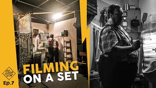 FILMING DAY 3: How to Make Your Set Look Good (Cool Lighting Tips!)
