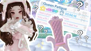 How To Do The Queen's Fatigue Quest In Royale High Campus 3! (Roblox)