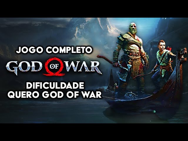 GOD OF WAR - Detonado  Dificuldade Quero God of War - Jogo completo do  início ao fim 