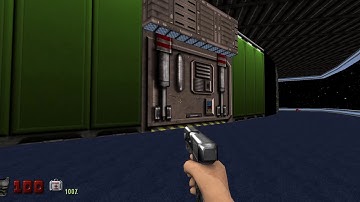 Duke Nukem 3D - E2L10: Spin Cycle (secret level) - EDuke32+Polymer+HiRes - UltraWide