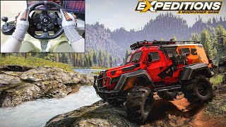 Expeditions MudRunner | Off Road Gameplay Walkthrough | Logitech G923