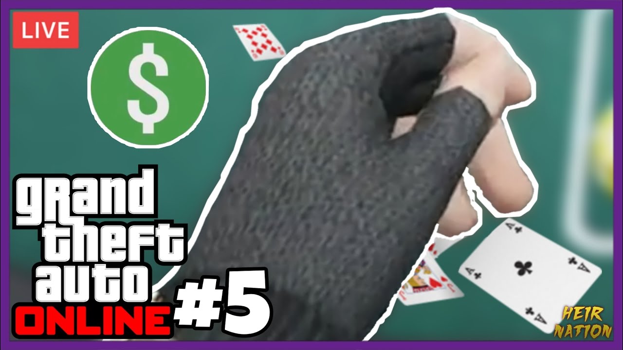 FINGERLESS GLOVES GTA Online w/ DonElParko 5 Full Twitch Stream