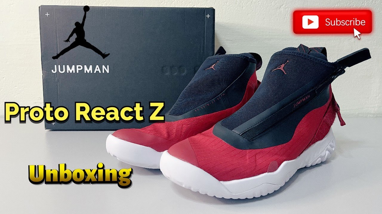 Air Jordan Proto React Z | Gym Red 