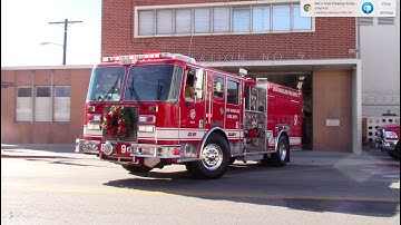 LAFD Engine 9 Responding