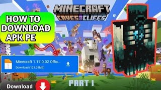 MINECRAFT OFFICIAL 1.17 UPDATE || DOWNLOAD APK PE || 2021 screenshot 1