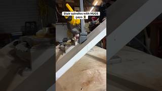 Great jig for handrail jobs 👍 #trimwork #carpentry #woodworking