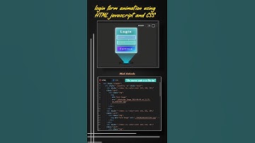 🔥 #LoginForm Animation | Smooth UI Design for Beginners ✨