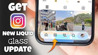 Instagram New Liquid Glass Update 2026 | Instagram Par Floating Tab Bar Kaise Laye