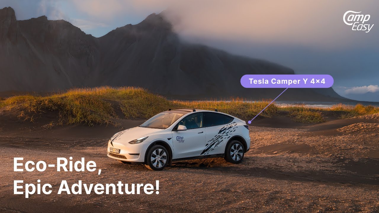 Tesla Camper Y 4x4 - CampEasy Iceland