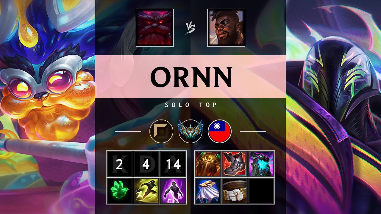 Ornn Top vs K'Sante - TW Challenger Patch 25.17