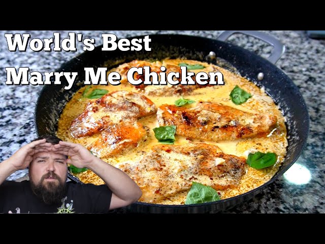 Easy Marry Me Chicken Recipe! Worlds Best | MUST TRY! class=