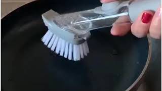 Soap Dispensing Kitchen Cleaning Brush