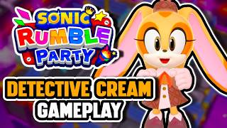 DETECTIVE CREAM GAMEPLAY - Sonic Rumble Party