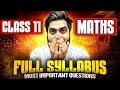Full Syllabus Class 11 Maths Practice 🧠 | Must Watch Before CBSE 2026 Exam!