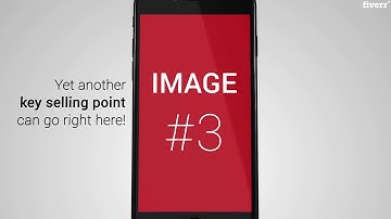 I will create a stylish mobile app promo video for ios or android