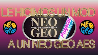 LE HICIMOS UN MOD A UN NEO GEO AES #mods #neogeoaes #snk #retro #neogeo