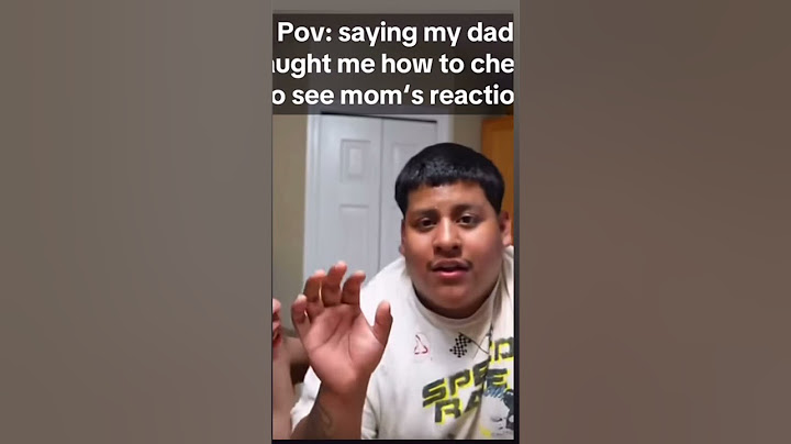 Saying my dad taught me how to cheat to see mom's reaction 😂
