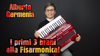 I PRIMI 3 BRANI alla FISARMONICA - Alberto Germenia