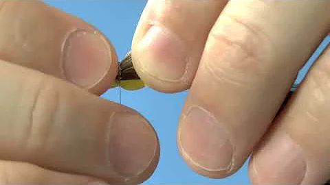 Hopper Fly Pattern, the Mr. Peanut Hopper.
