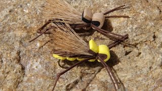 Hopper Fly Pattern, the Mr. Peanut Hopper.