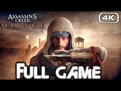 ASSASSIN'S CREED MIRAGE Gameplay Walkthrough FULL GAME (4K 60FPS) No  Commentary 