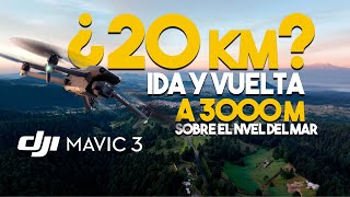 Mavic 3 Prueba de Rendimiento y Larga Distancia ( 3000m sobre el nivel del mar )