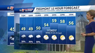 WATCH: Drying out Thursday, warming up for the weekend
