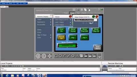 Example of a Rockwell Controller, a Yaskawa Drive, and a Parker HMI working together