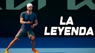 💪 ¡NACE LA LEYENDA! ASÍ es mi JUGADOR en TOP SPIN 2K25