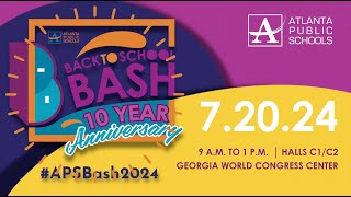 APS Back to School BASH!