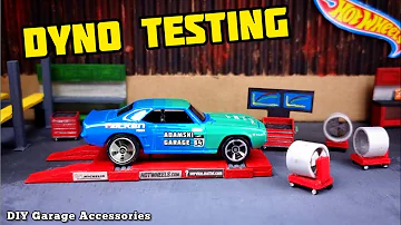 How to make 1/64 accessories. Car DYNO for Hot Wheels