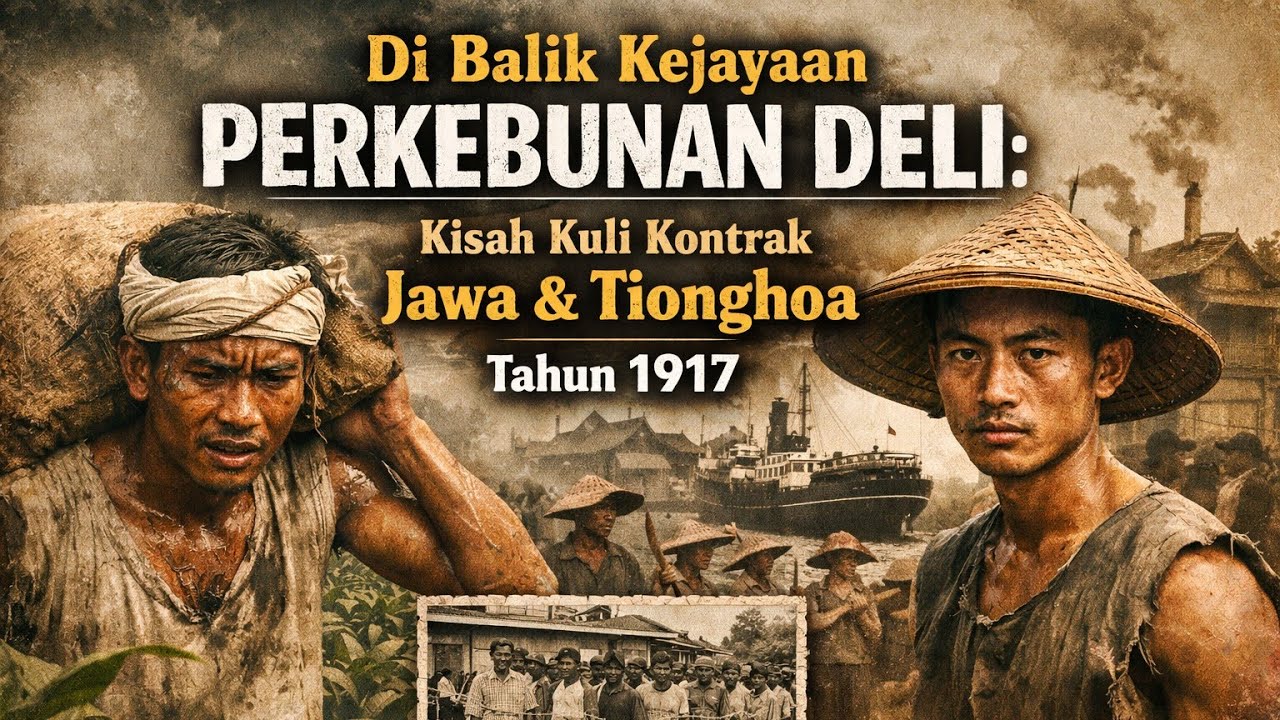 Perkebunan Deli 1917: Kisah Kuli Kontrak Jawa & Tionghoa