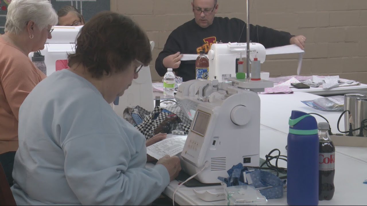 Local Quilters Sew Blankets For NICU Babies YouTube Local Quilters Sew Blankets For NICU Babies YouTube