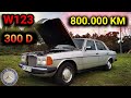 Mercedes W123 300D 👉🏼 El coche del MILLÓN de KM [ENG Subtitles]