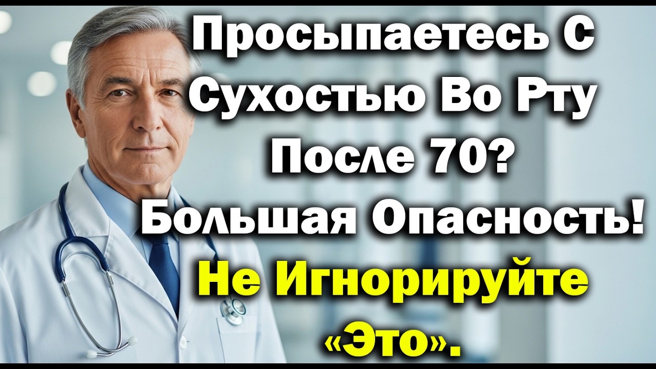 Если Вы Просыпаетесь С Сухостью Во Рту И На Губах, Ваш Организм Предупреждает О 6 Опасных Проблемах
