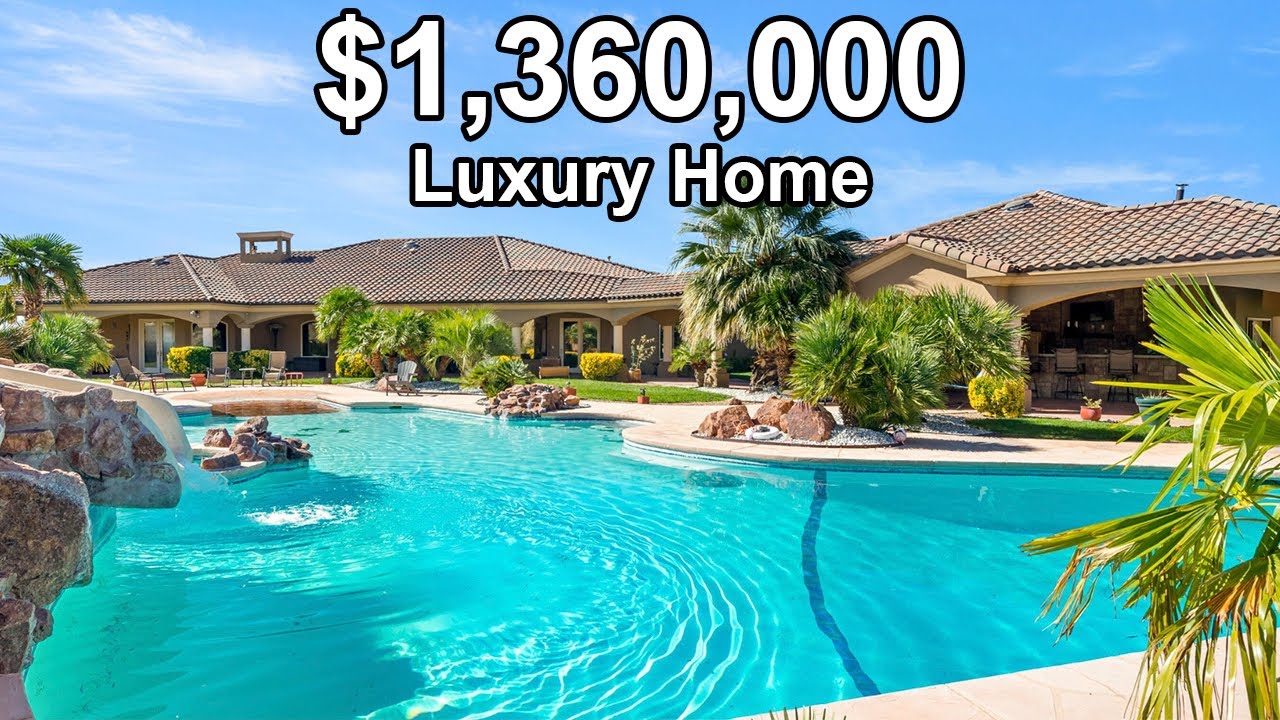 💵 💵 Роскошный дом стоимостью 1 360 000 долларов в Нью-Мексико 🟦 Застройщики Лас-Крусес, обратите ...