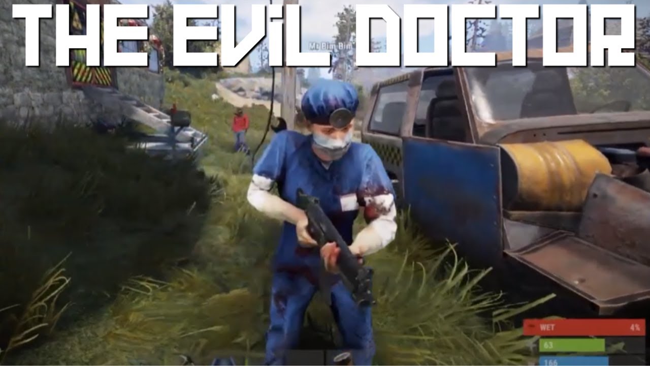 Evil Rust The EVIL Doctor - Rust RP - YouTube