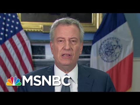 Bill De Blasio: The Federal Government Has Been Absent | Morning Joe | MSNBC