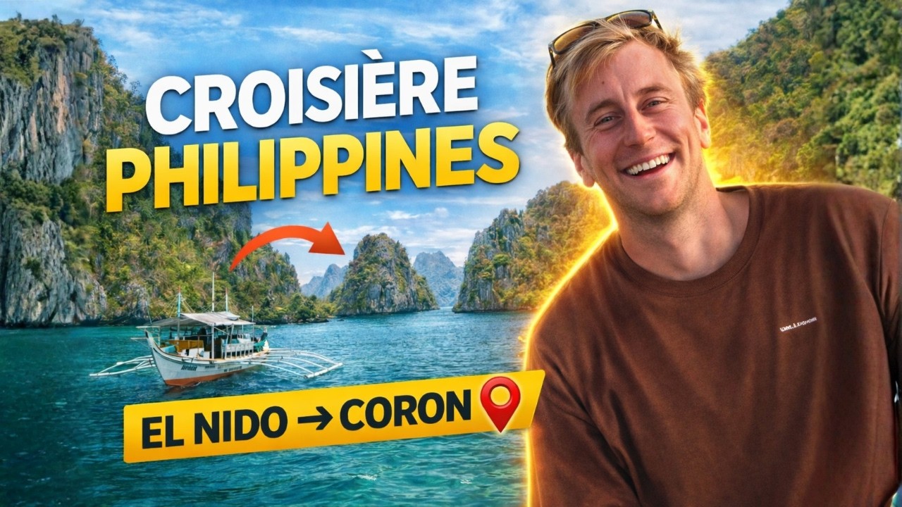 Miniature de la vidéo : CROISIÈRE El Nido vers Coron : 3 jours sur un bateau