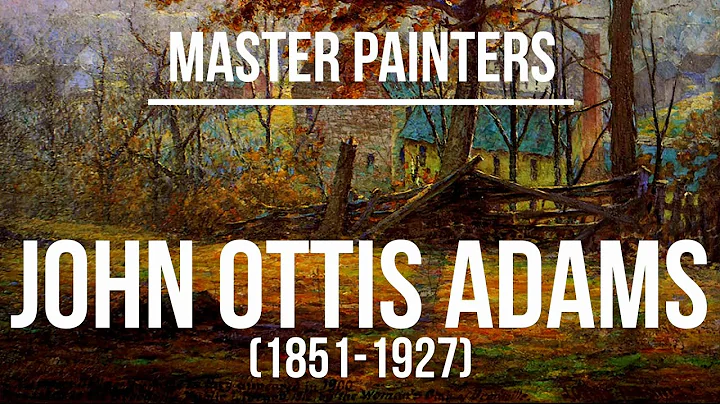John Ottis Adams (1851-1927) A collection of paint...