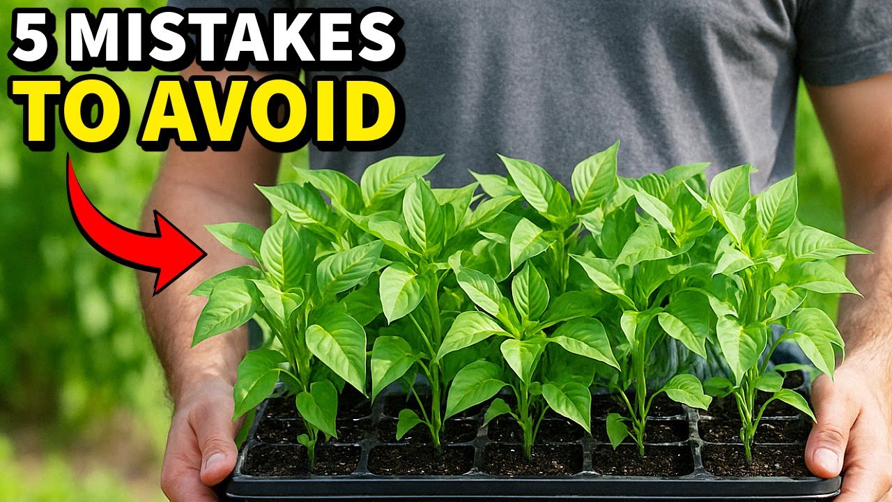 5 Mistakes You Must NEVER Make When Growing Peppers