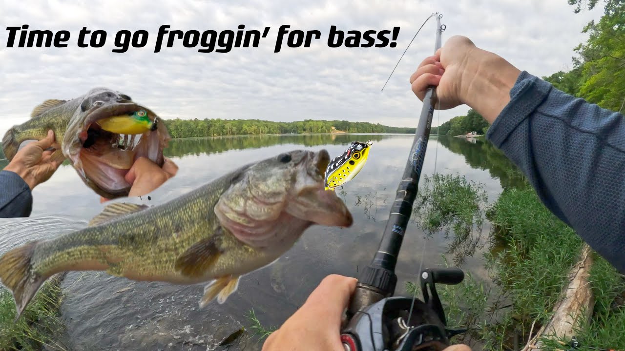 Time to go froggin’ for bass!|Crazy Frog Big Bass Fishing