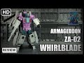 Zeta Toys Armageddon ZA-02 Whirlblade Transformers Masterpiece Vortex