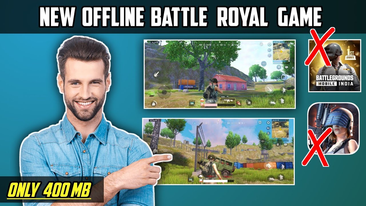 NEW OFFLINE MULTIPLAYER BATTLE ROYALE GAME || OFFLINE BATTLE ROYALE GAME 1GB 2GB & 3GB RAM DEVICE ||