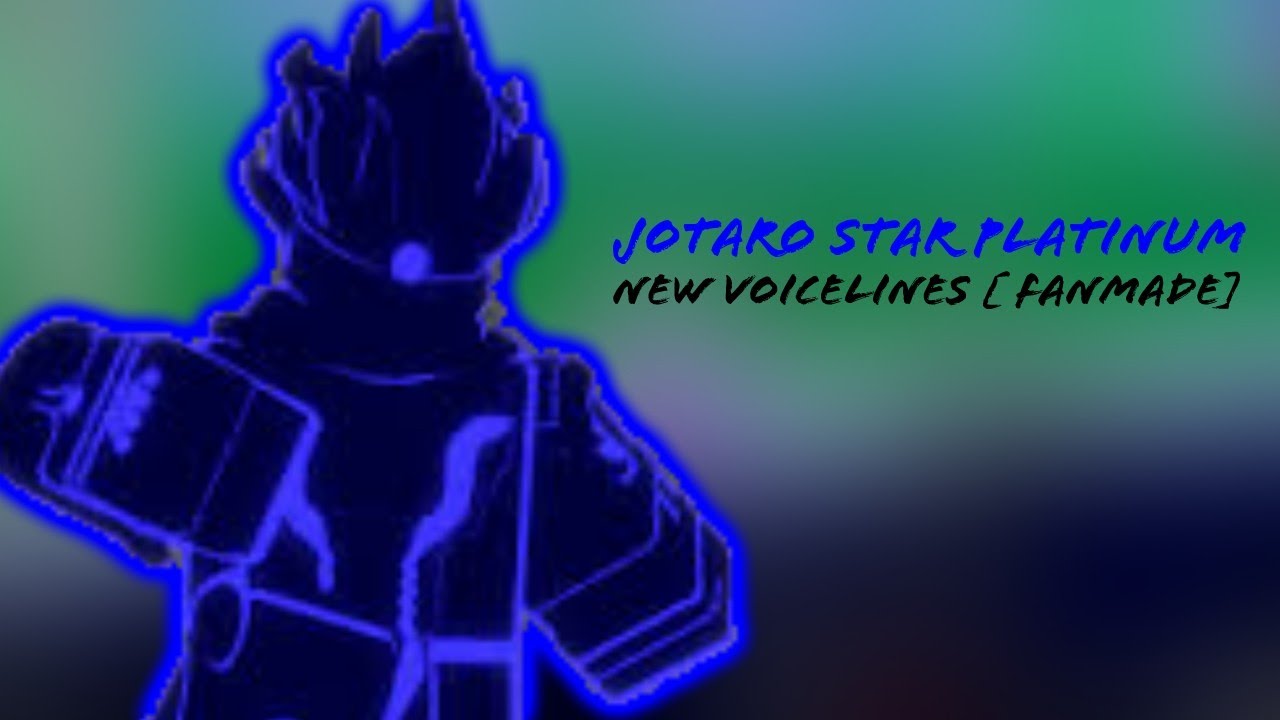 Jotaro Star Platinum Showcase (JSP)