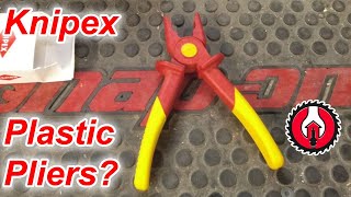 Knipex VDE Snipe Nose Plastic Pliers