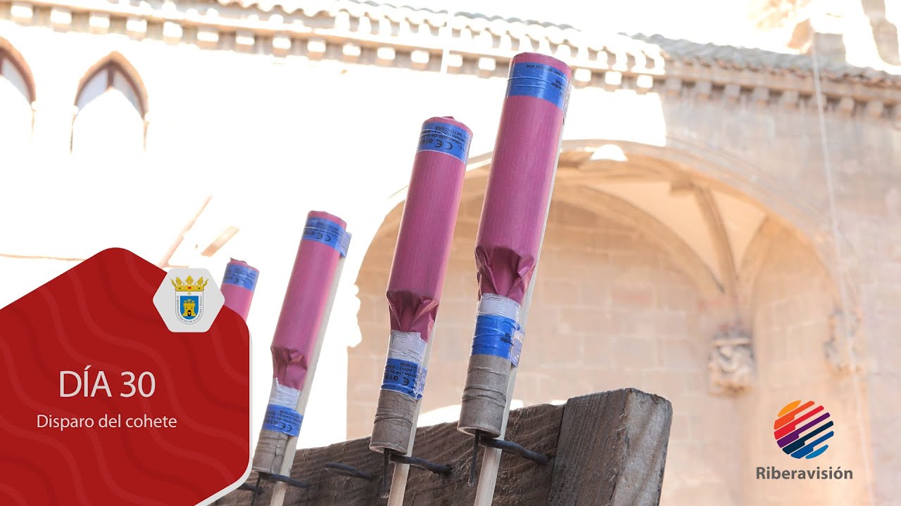 Fiestas de Cascante Día 30 Disparo del cohete