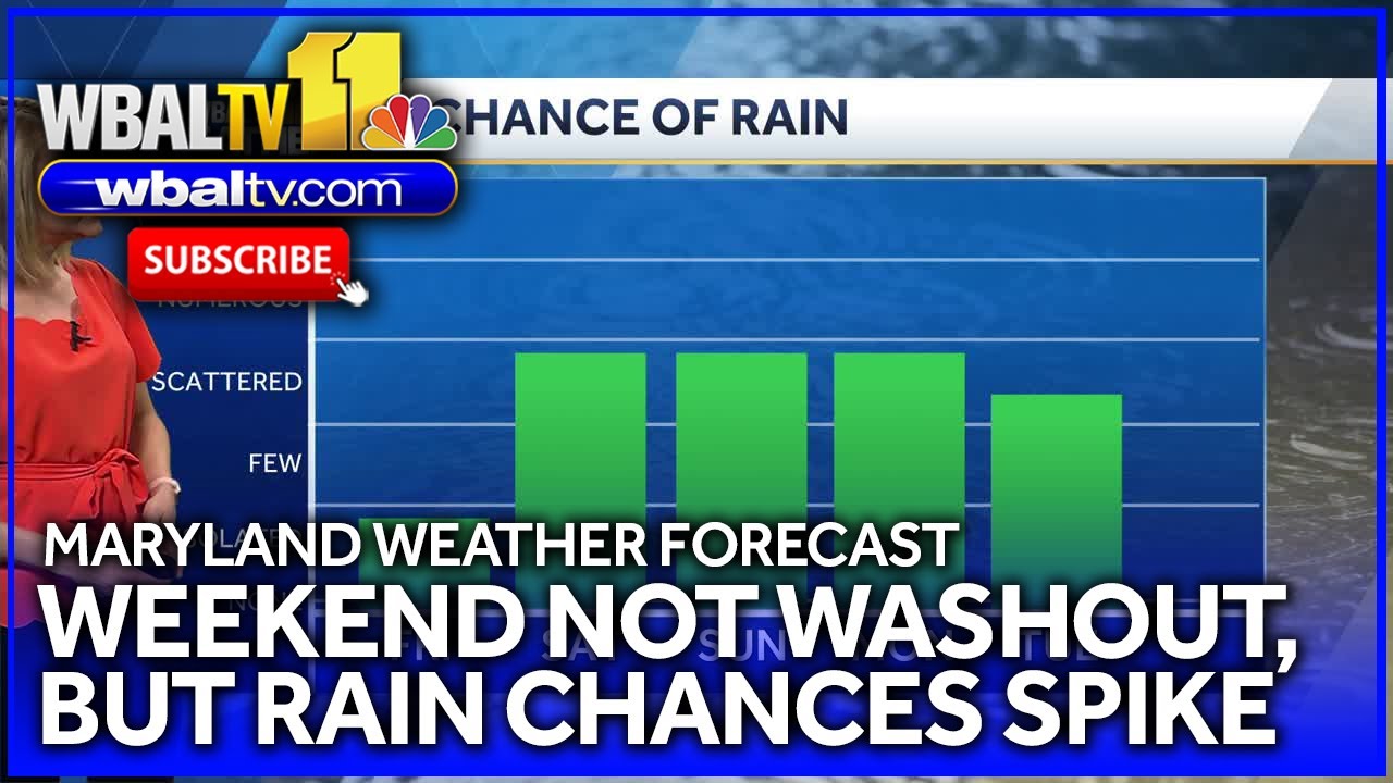 Ava previews the chances for rain this weekend - YouTube